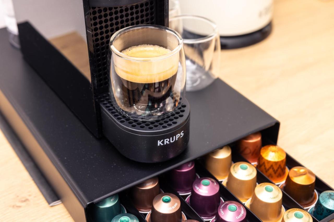 #2 Superior! Nespresso - Kueche - Prime - Parken Apartment Дуйсбург Екстериор снимка