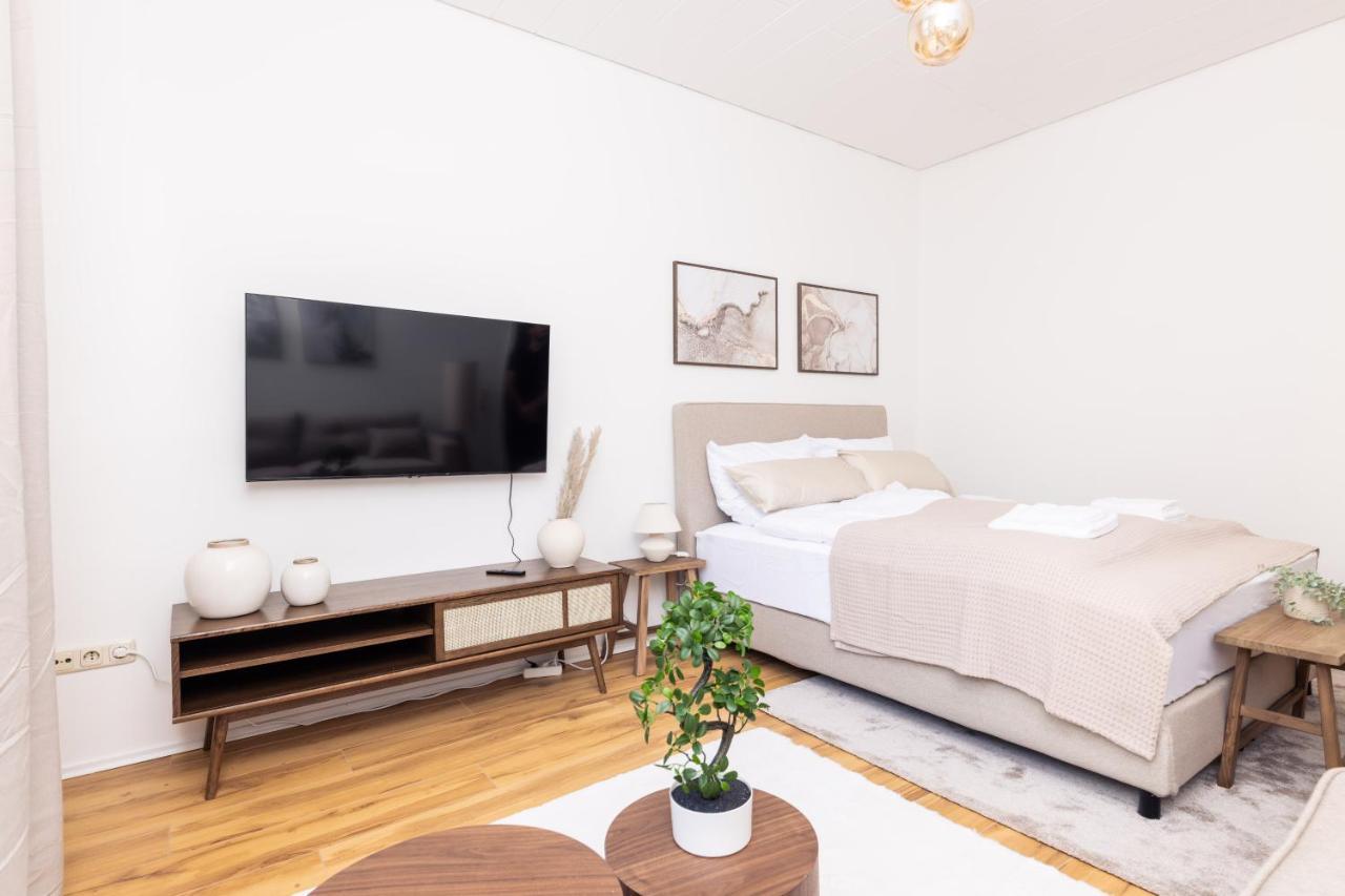 #2 Superior! Nespresso - Kueche - Prime - Parken Apartment Дуйсбург Екстериор снимка