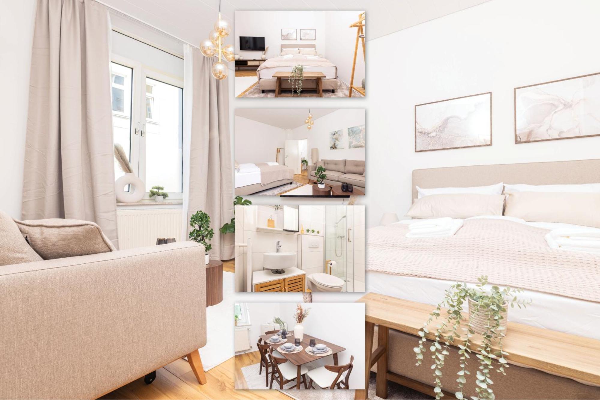 #2 Superior! Nespresso - Kueche - Prime - Parken Apartment Дуйсбург Екстериор снимка
